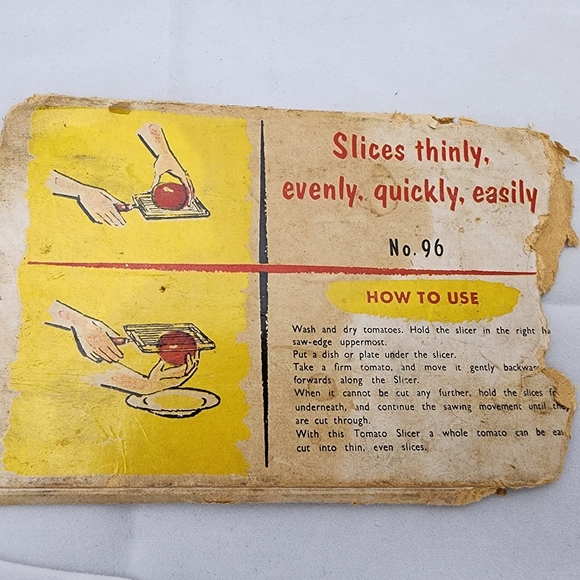 Vintage Sky-Line Tomato Slicer - Picture 2 of 6